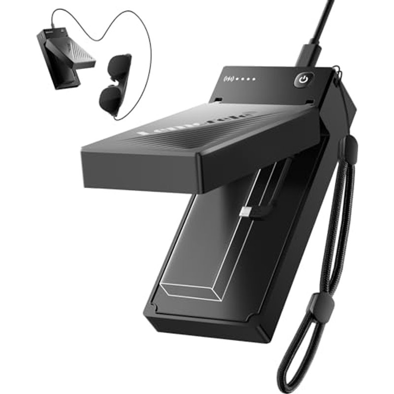 Lemorele Built-in 5000mAh Battery HDMI to USB-C Adapter for AR Glasses