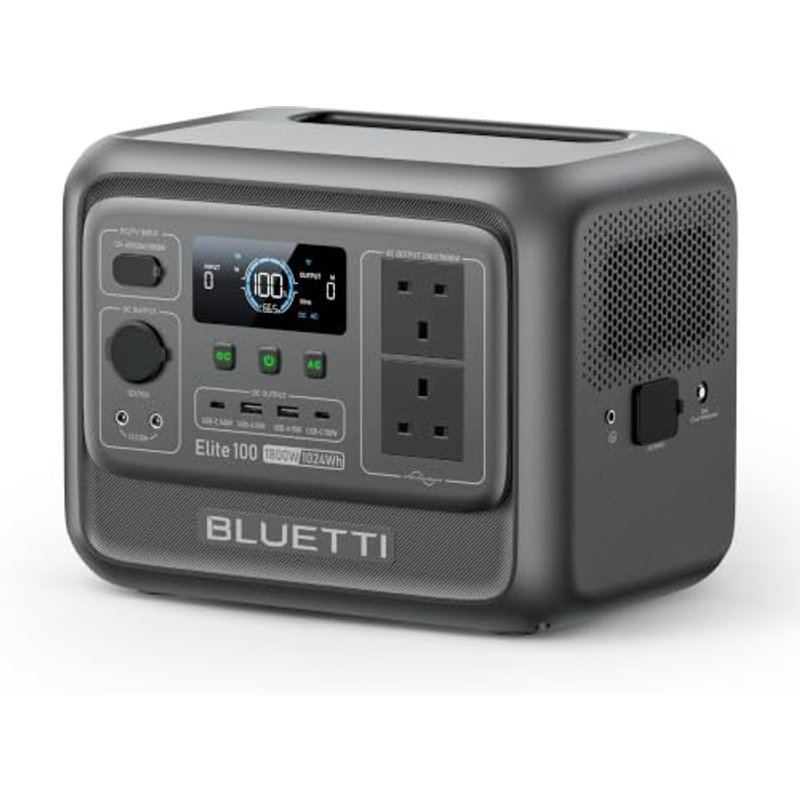 BLUETTI Elite 100 V2 Portable Power Station 1024Wh 1800W Generator