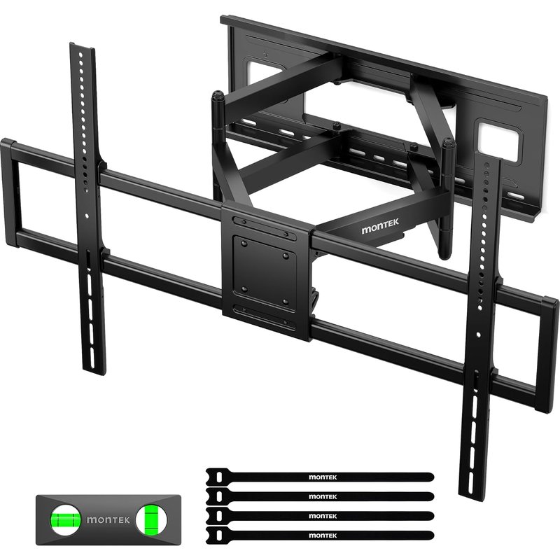 monTEK Heavy Duty TV Wall Bracket for 60-120 Inch Large TVs up to 120kg