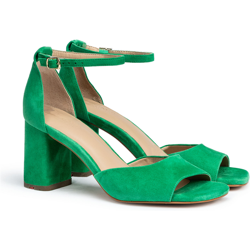 Lloyd | Grün | 38 | Rauleder | Damen Sandalen Grün