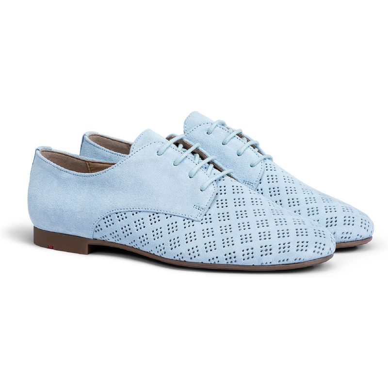 Lloyd | Blau | 36 | Rauleder | Gelochtes Leder | Damen Harmony Blau