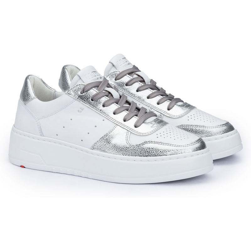 Lloyd | Weiss | 40 | Genarbtes Leder | Glattleder | Damen Velia Era Weiss