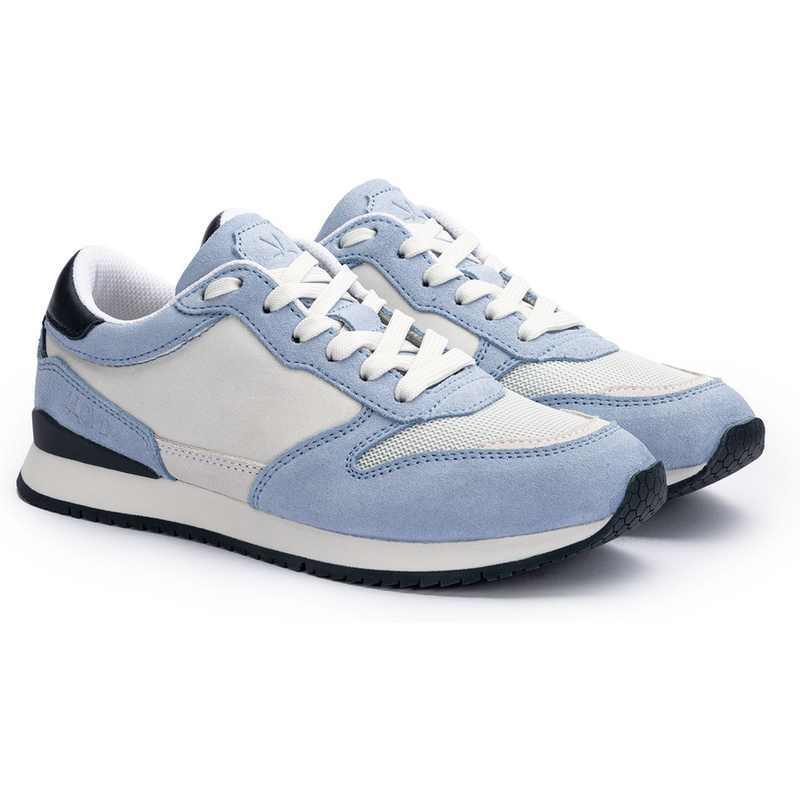 Lloyd | Blau | 41 | Mesh | Rauleder | Genarbtes Leder | Damen Swift Blau