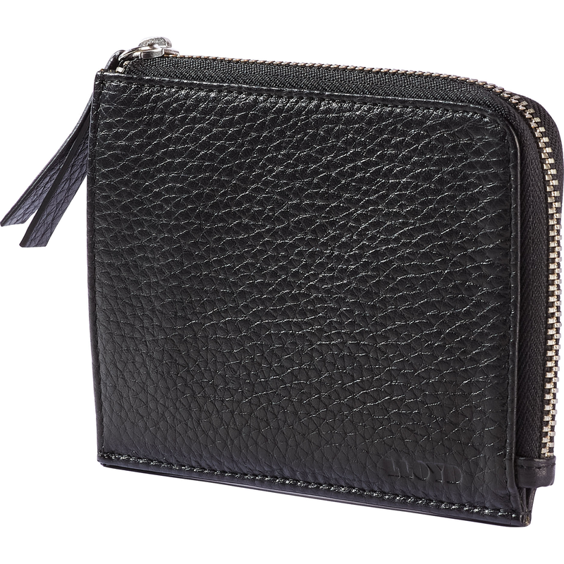 Lloyd | Schwarz | - | Glattleder | Cardholder