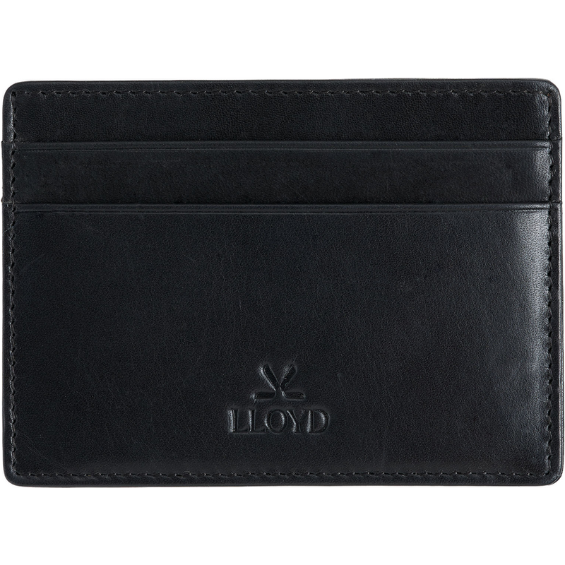 Lloyd | Schwarz | - | Glattleder | Cardholder