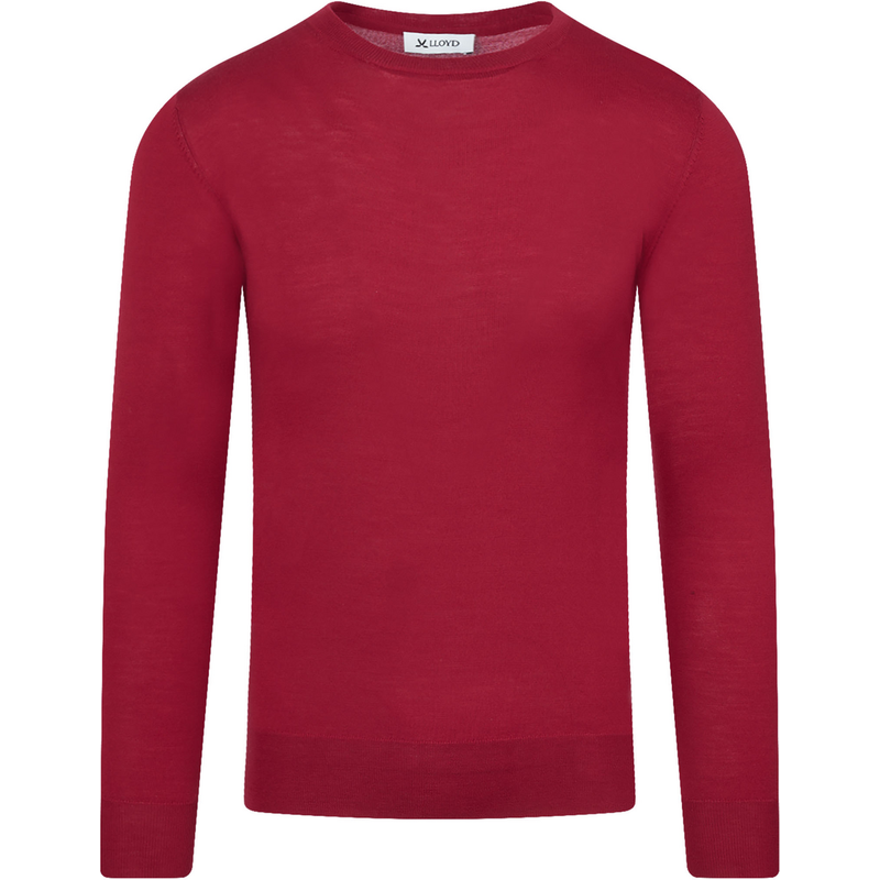 Lloyd | Rot | Xl | Textil | Rundhals Pullover