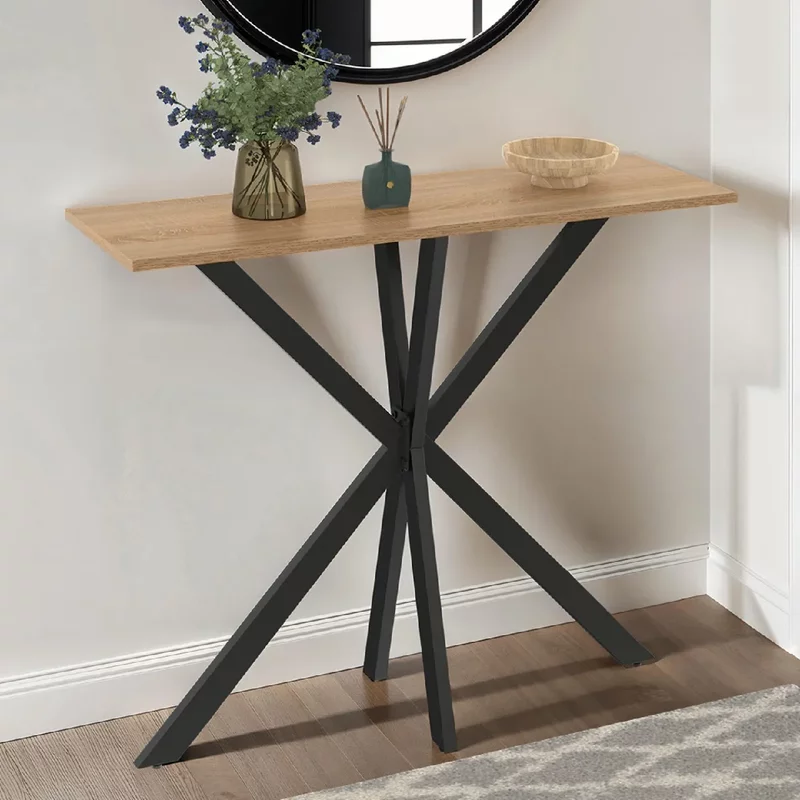 Console ALIX bois et noir