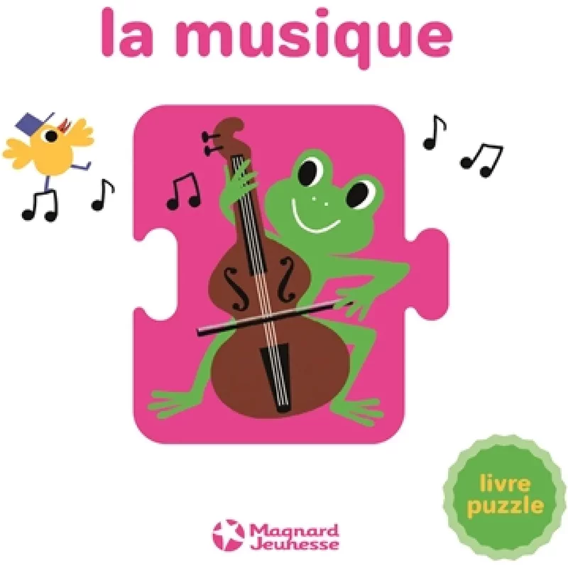 La musique : livre puzzle