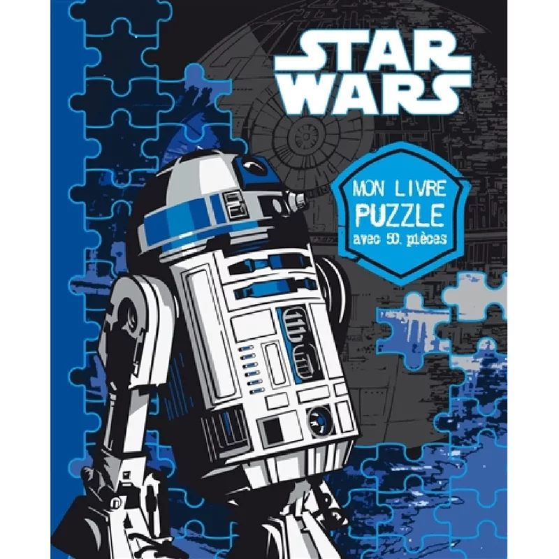 Star Wars : mon livre puzzle avec 50 pièces