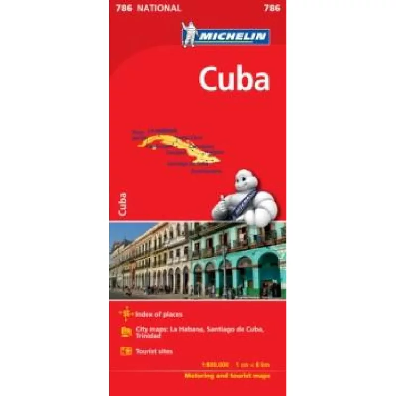 Cuba Michelin National Map 786