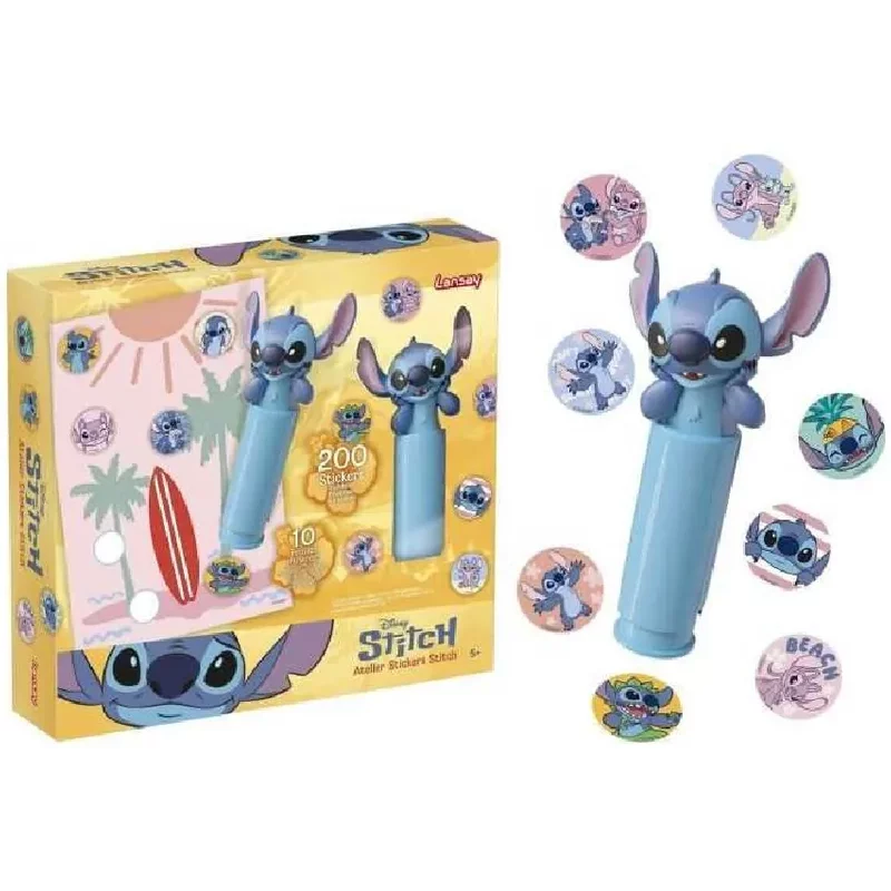88205 Atelier Stickers Stitch Kit stickers et tampon