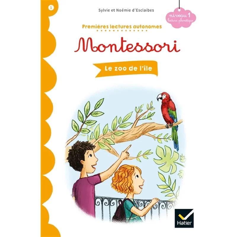 Le zoo de l'île : niveau 1, lecture phonétique