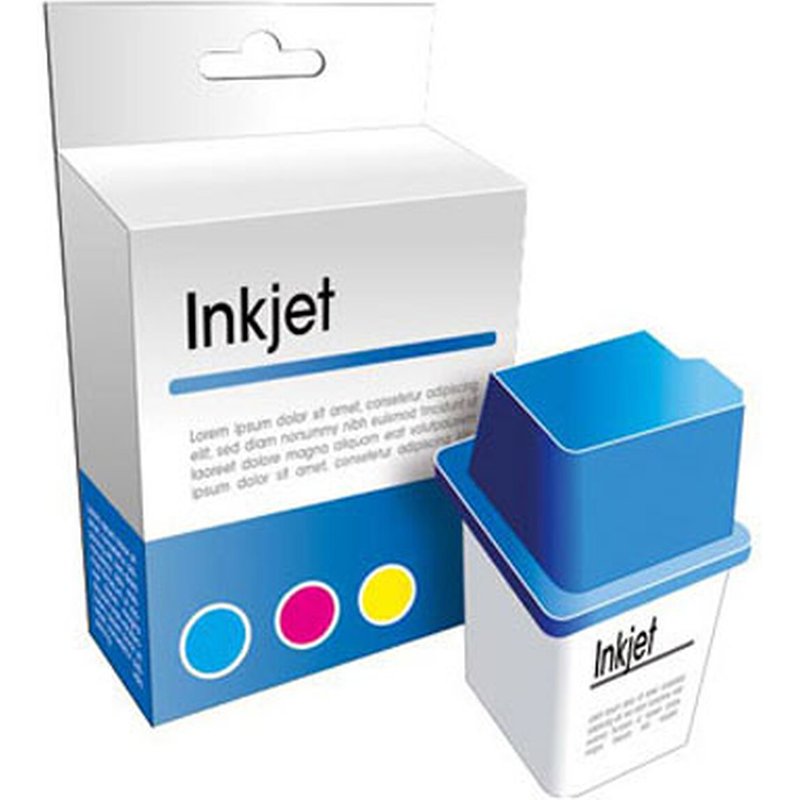 Cartouche compatible Epson T0712 Guépard (cyan)