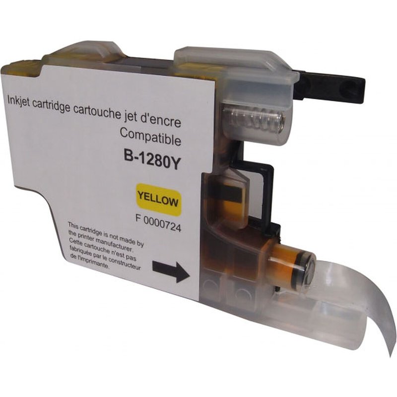 Cartouche compatible LC1280XLY/1240Y/1220Y