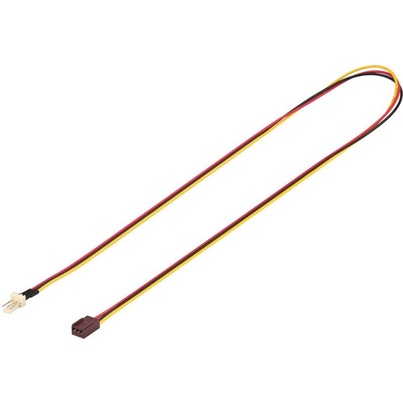 Rallonge d'alimentation pour ventilateur 3 broches (60 cm)