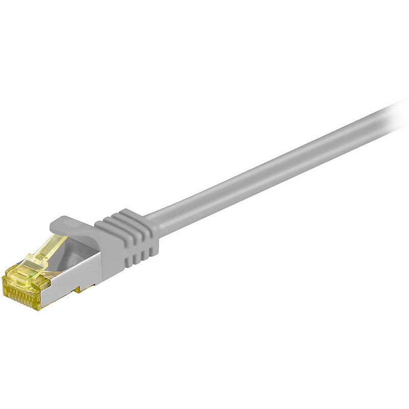 Cordon RJ45 catégorie 7 S/FTP 25 m (Gris)