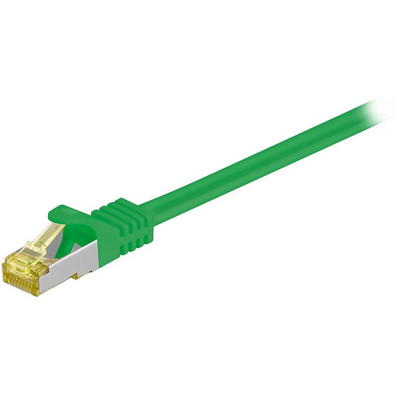 Cordon RJ45 catégorie 7 S/FTP 0.25 m (Vert)