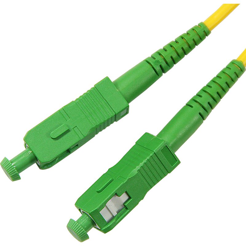 Jarretière optique simplex monomode 9/125 SC-APC/SC-APC (20 mètres)