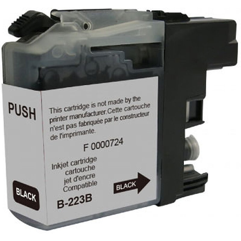Cartouche compatible Brother LC223BK (Noir)