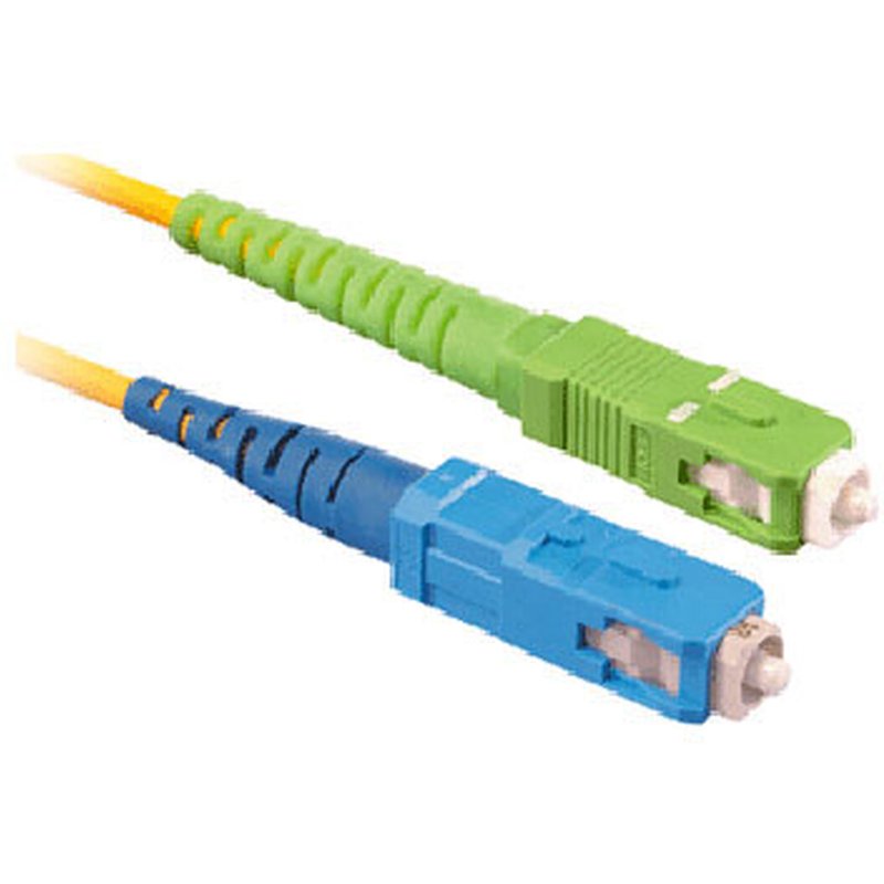 Jarretière optique simplex monomode 9/125 SC-APC/SC-UPC (10 mètres)