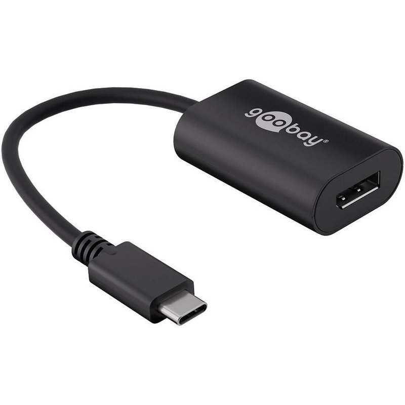 Goobay Adaptateur USB 3.1 Type-C / DisplayPort (M/F)