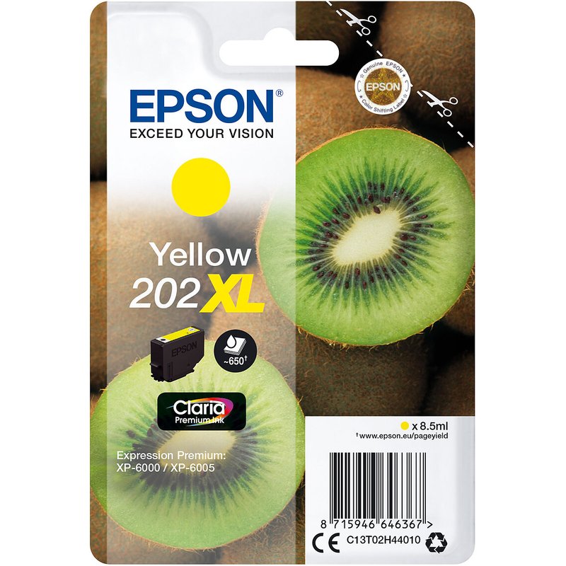 Epson Kiwi Jaune 202XL