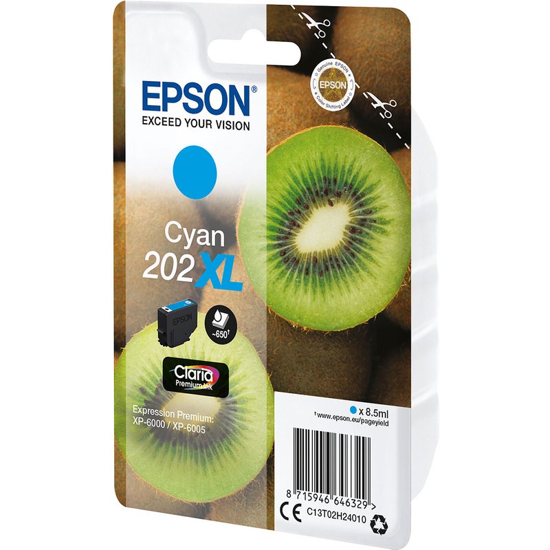 Epson Kiwi Cyan 202XL