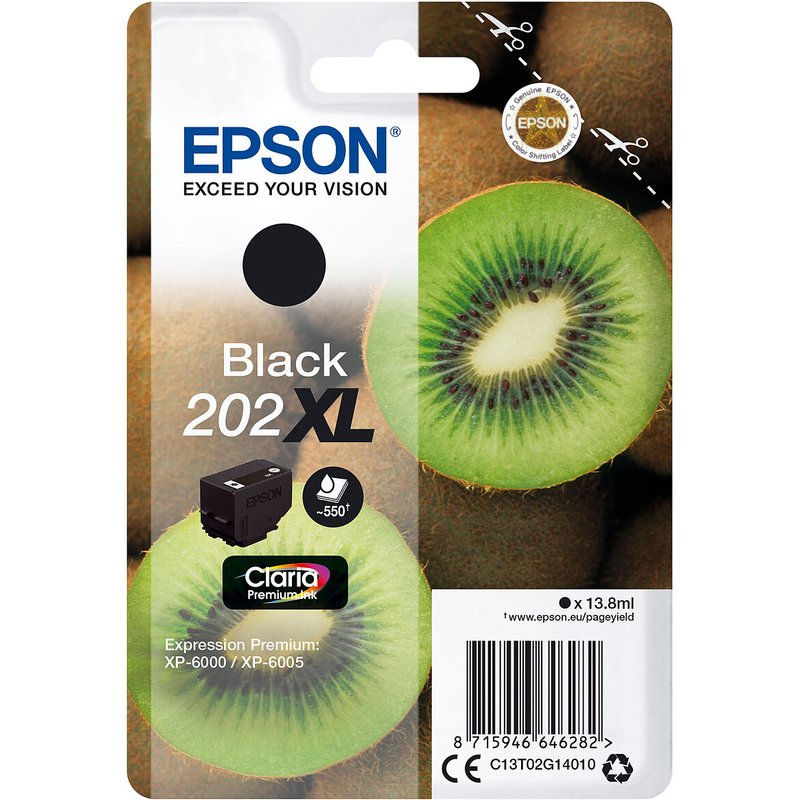 Epson Kiwi Noir 202XL