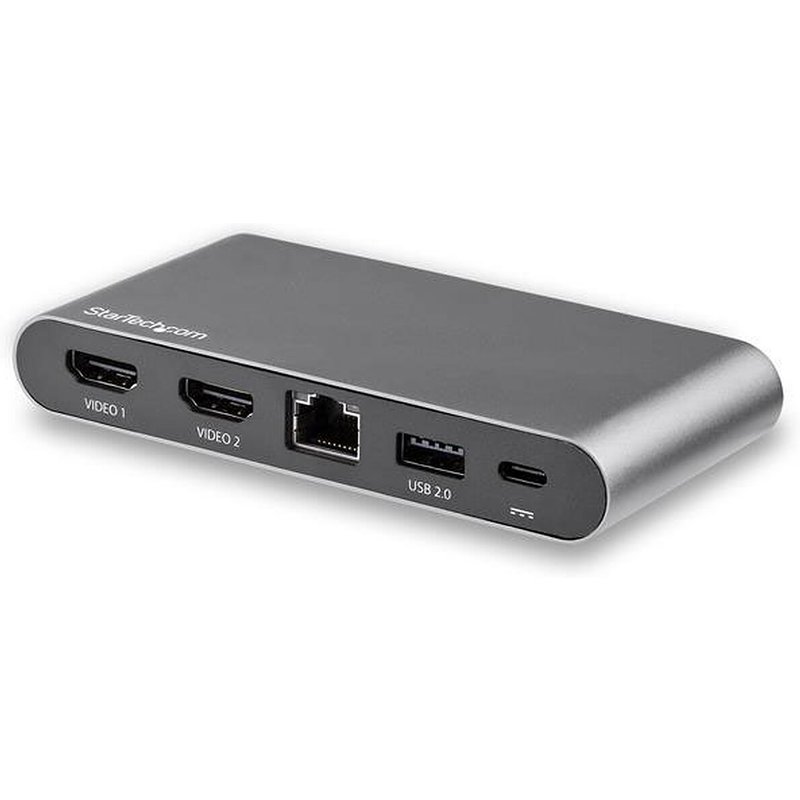 StarTech.com Station d'accueil USB Type-C à double affichage HDMI 4K pour PC portable
