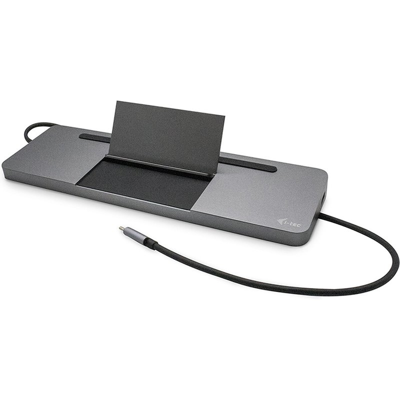 i-tec USB-C Metal Ergonomic 4K 3x Display Docking Station + Power Delivery 85 W