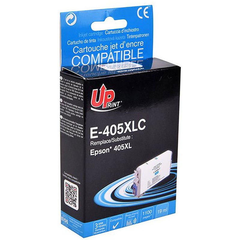 UPrint cartouche compatible Epson 405XL Valise (cyan)