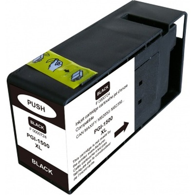 Cartouche compatible Canon PGI-1500XL BK (noir)