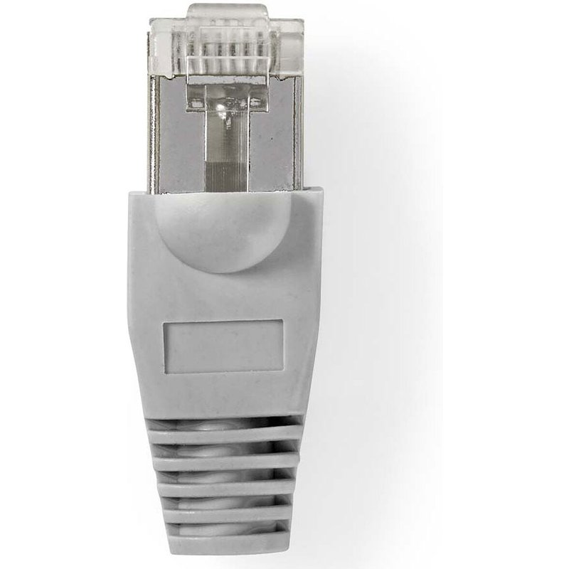 Nedis Connecteurs RJ45 Cat 5 UTP Mâles Gris/Transparent (par 10)