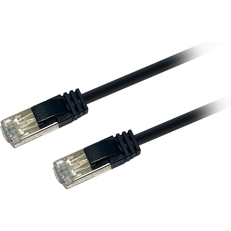 Textorm Câble RJ45 CAT 7 SSTP - mâle/mâle - 3 m - Noir