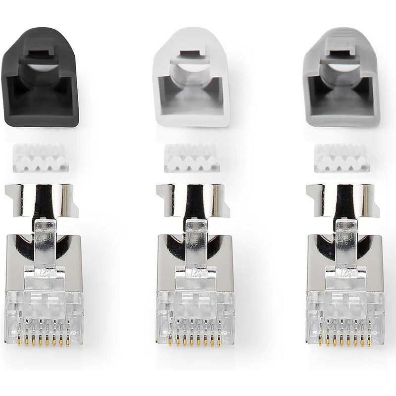 Nedis Connecteurs RJ45 Cat 7 FTP Mâles (par 10)
