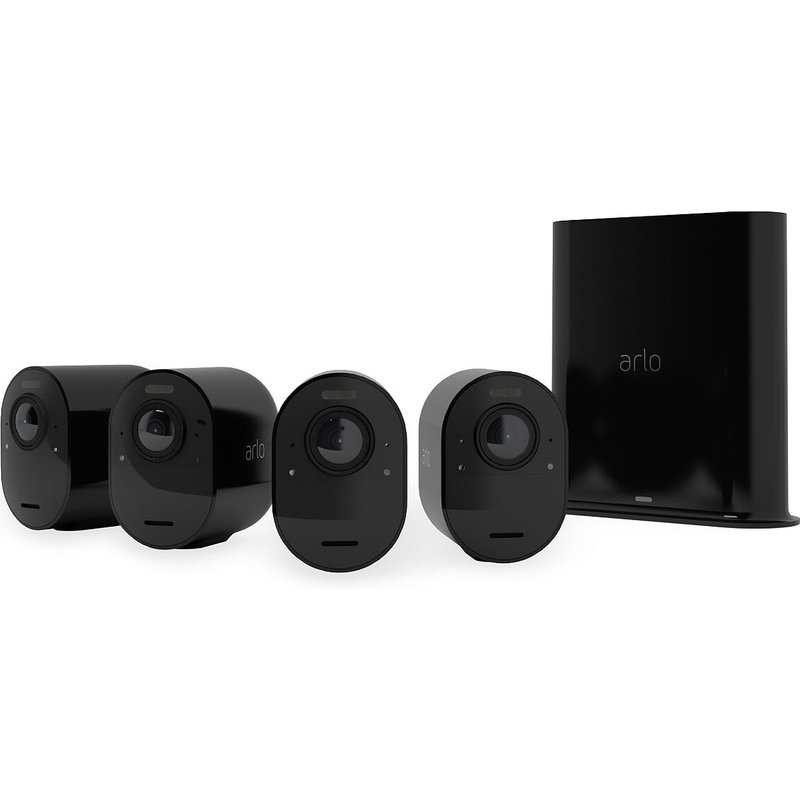 Arlo Ultra 2 Security System 4 Camera Kit - Noir (VMS5440B)