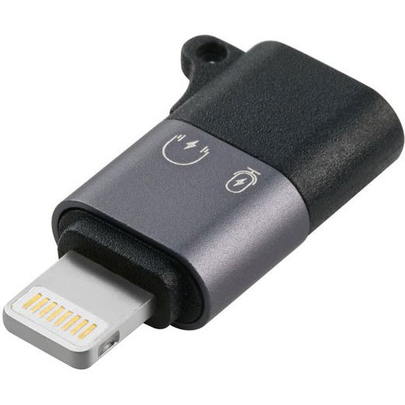 MicroConnect Adaptateur Lightning (M) vers USB-C (F)