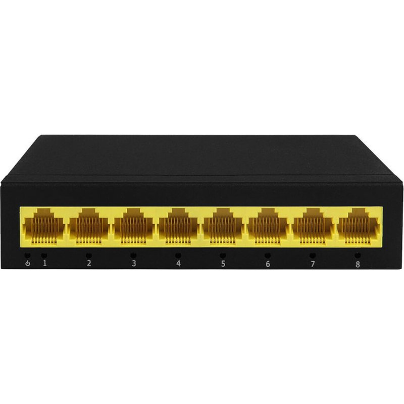 TEXTORM Switch Gigabit Ethernet 8 ports