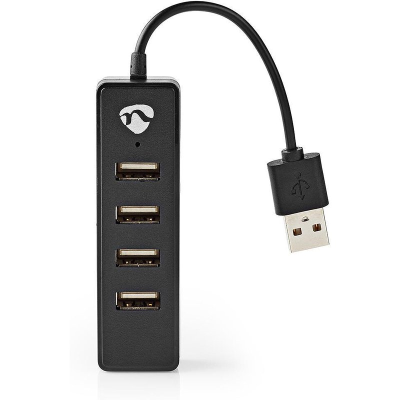 Nedis Hub USB-A vers 4x Ports USB-A (UHUBU2420BK)