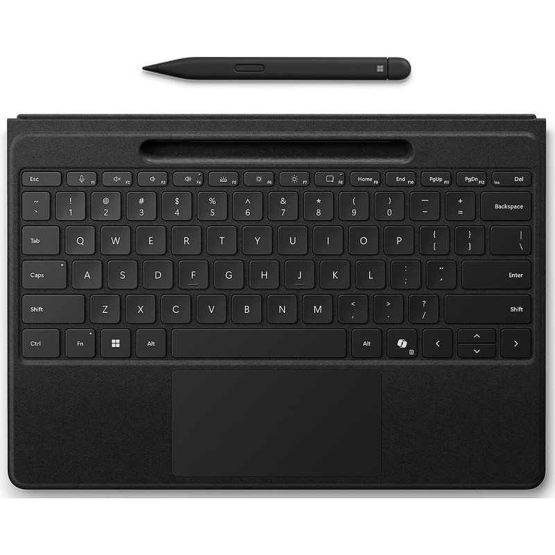Microsoft Surface Pro Flex Keyboard avec stylet Slim Pen - Noir