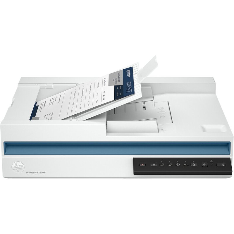 HP Scanjet Pro 2600 f1 - Scanner de documents - CMOS / CIS - Recto-verso - A4/Legal - 1200 dpi x 1200 dpi - jusqu'à 25 ppm (mono) / jusqu'à 25 ppm (couleur) - Chargeur automatique de documents...