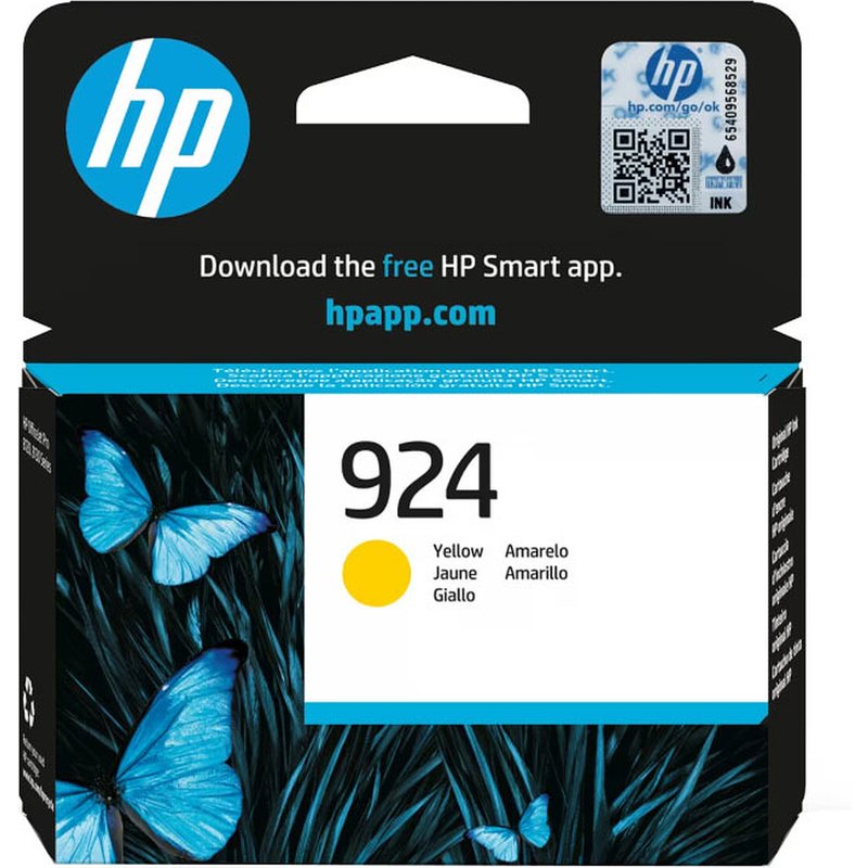 HP 924 (4K0U5NE) - Jaune