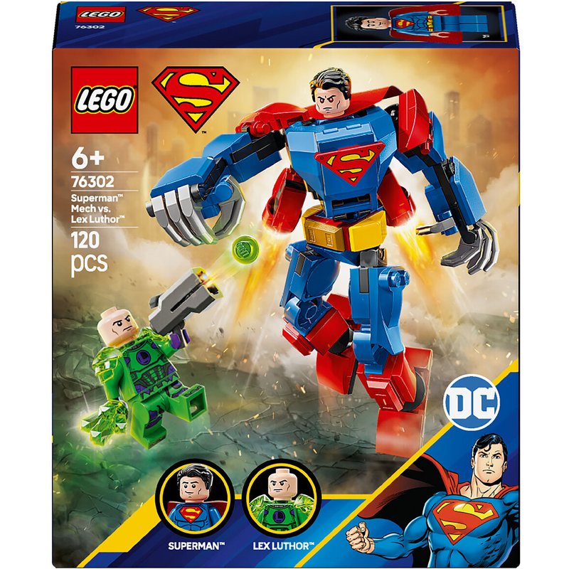 LEGO DC 76302 Le robot de Superman contre Lex Luthor