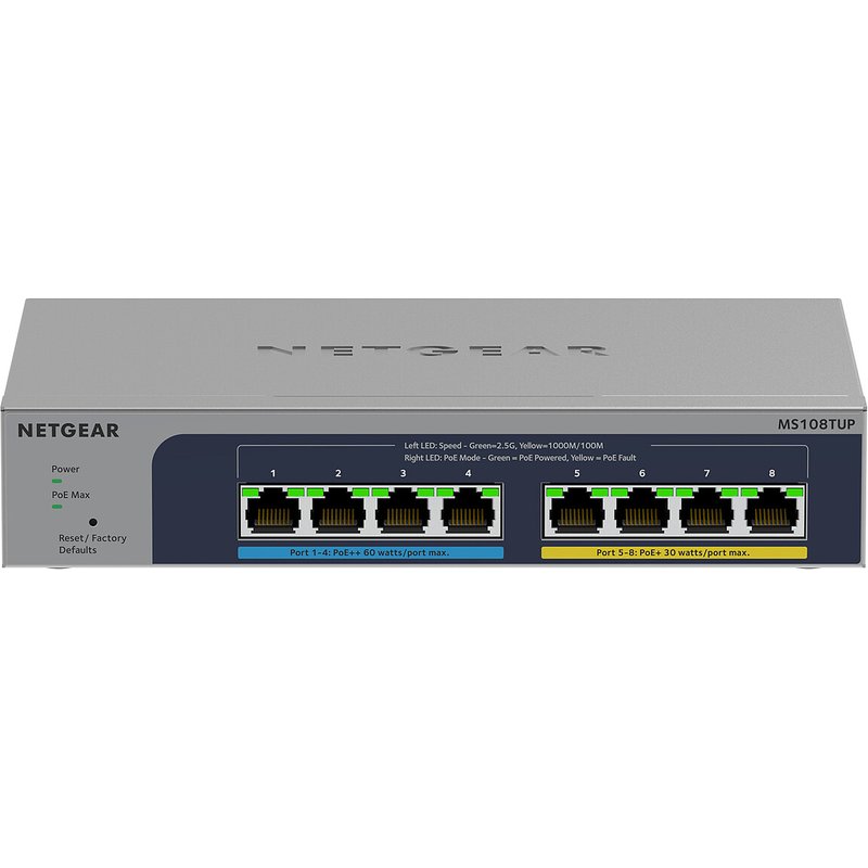 Netgear Smart Switch MS108TUP