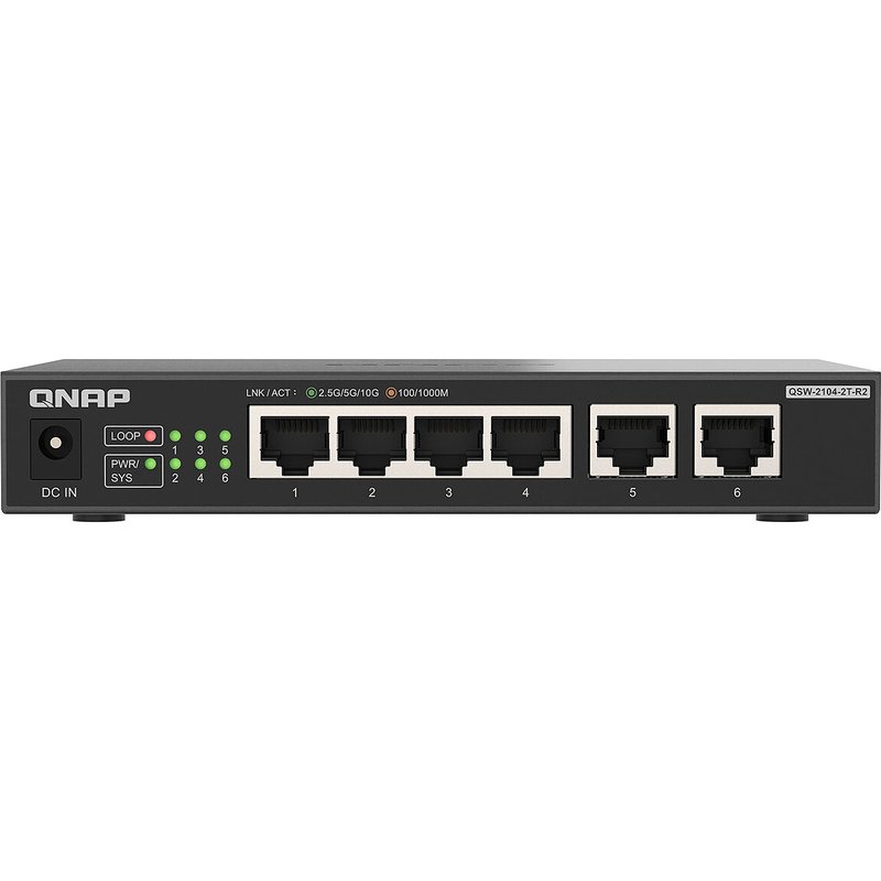 QNAP QSW-2104-2T-R2