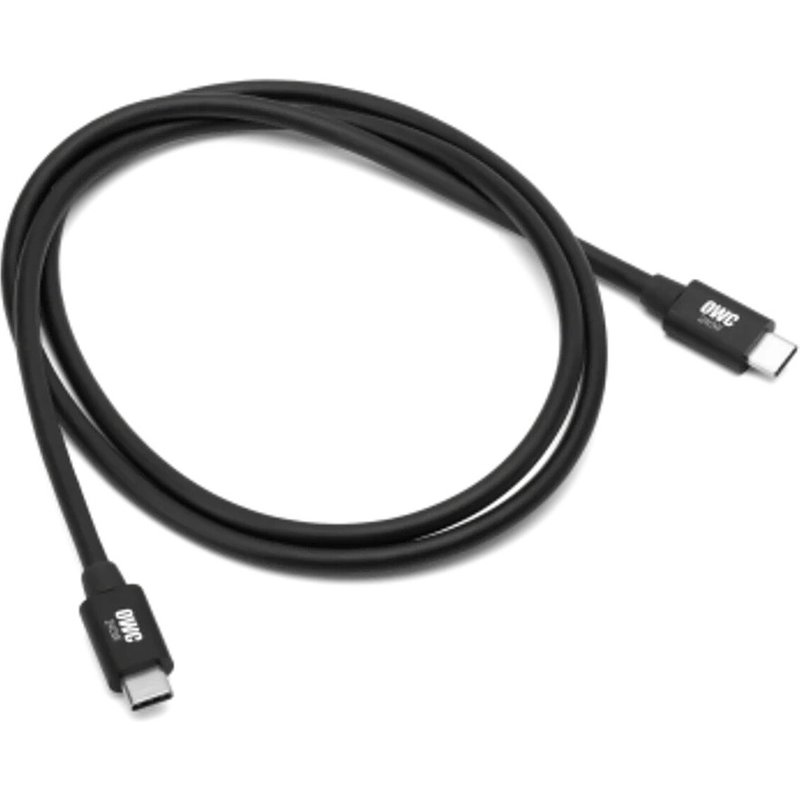 OWC Câble Thunderbolt 5 (80 Gb/s) USB-C - M/M - 0.8 m - Noir