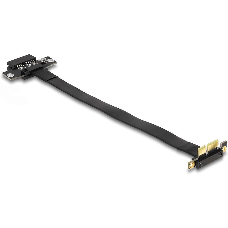 DeLock Riser Card PCIe x1 port courbé à 90° avec câble 30 cm