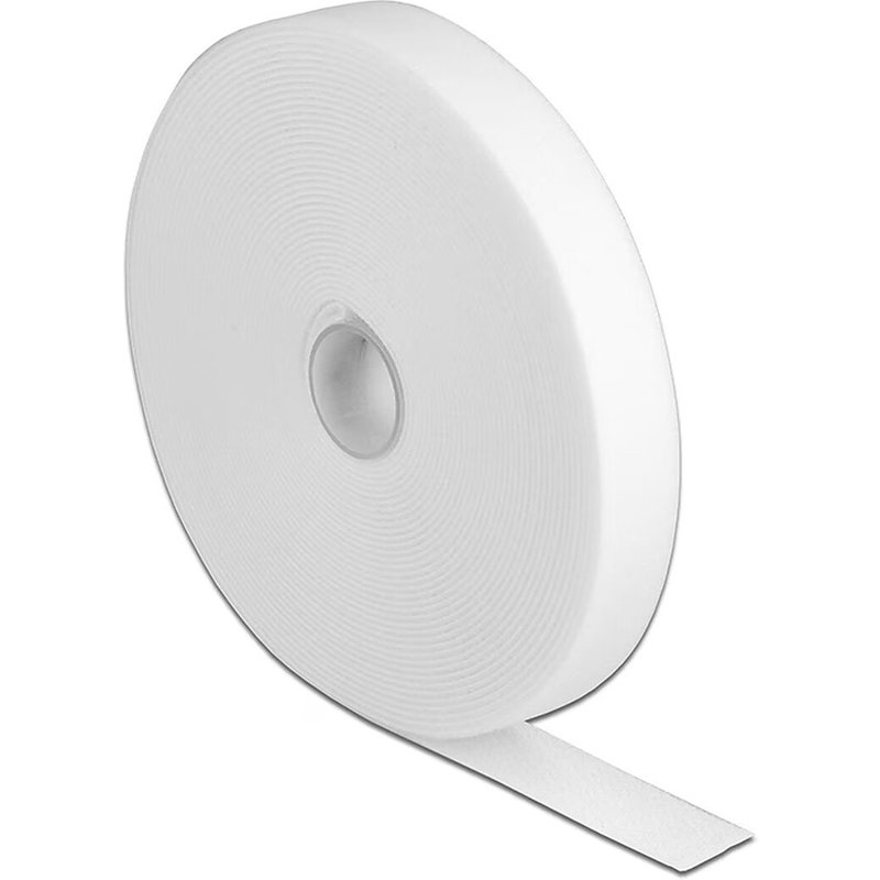 DeLock Bande Scratch blanc - 13 mm x 5 m