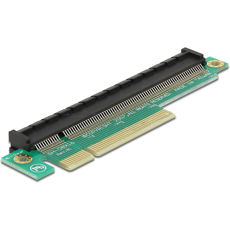 DeLock Riser Card Extension PCIe x8 vers slot PCIe x16