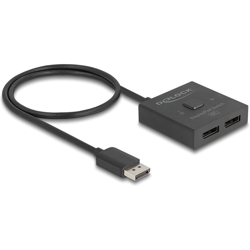 DeLock Commutateur DisplayPort 2 ports 8K